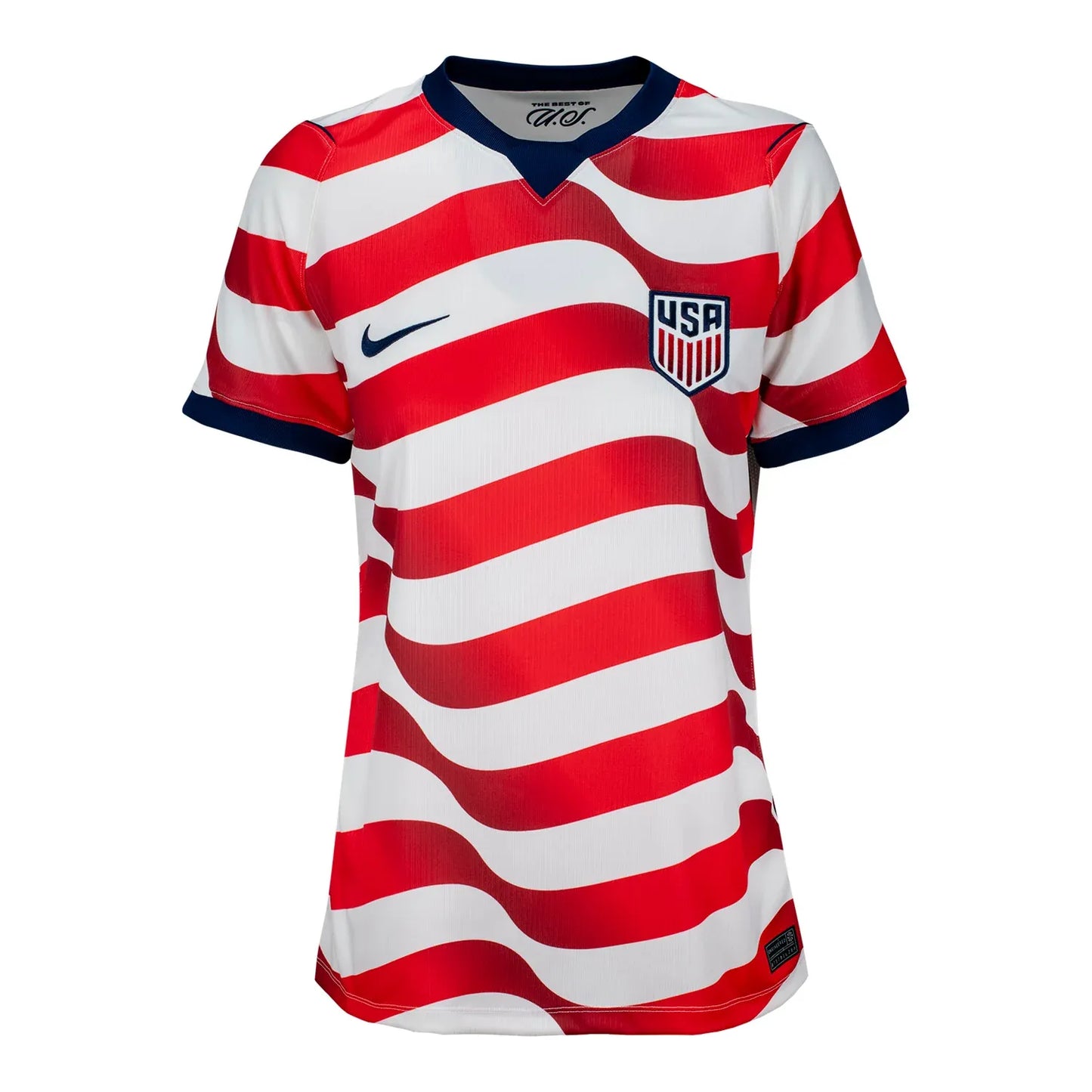 Women's Nike USMNT 2026 Home Stadium Jersey - Stripes